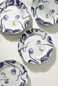 Anthropologie From the Deep Dinner Plates