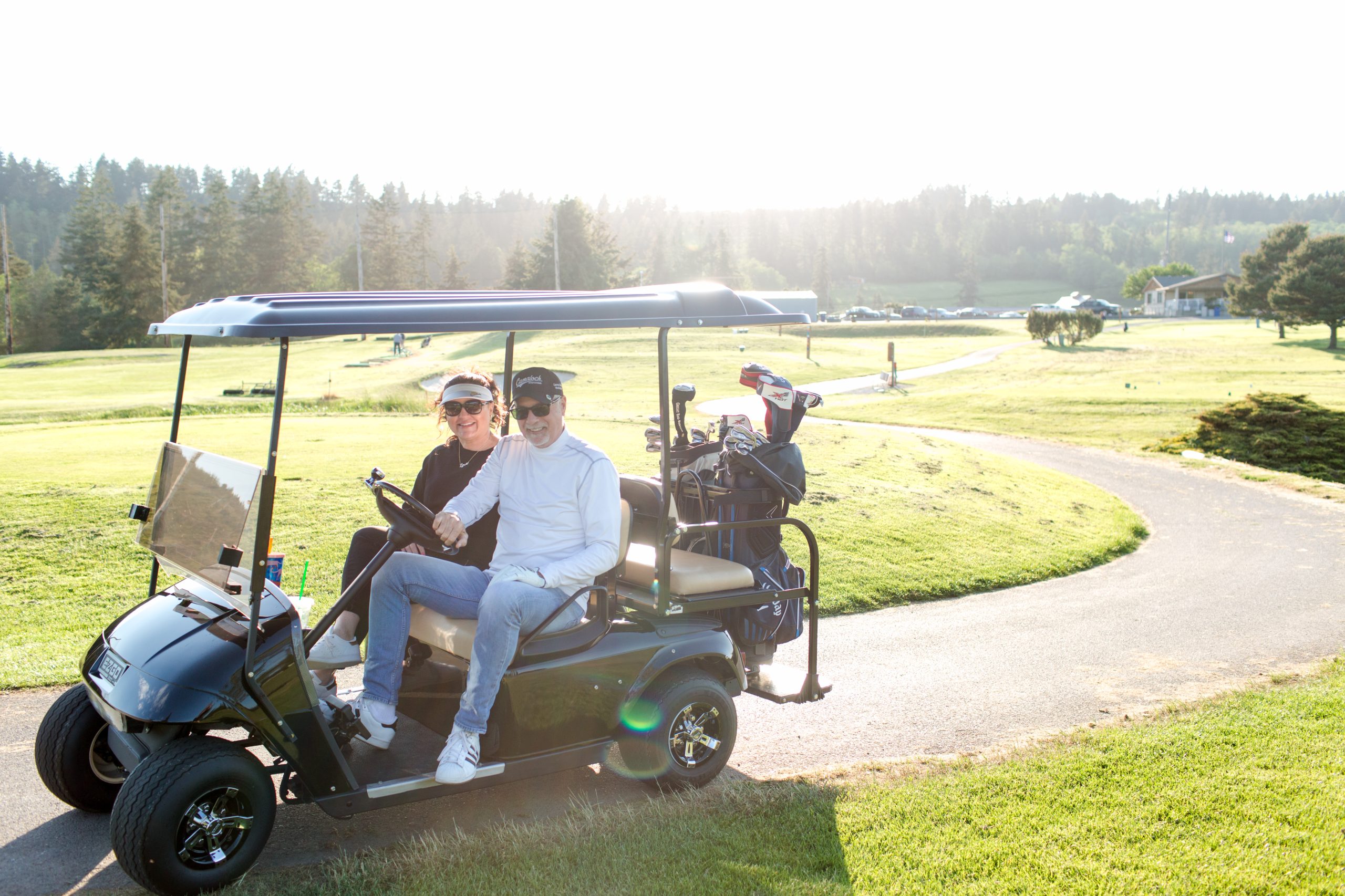 Friendly golfers | Windermere Real Estate | Camano Island, WA