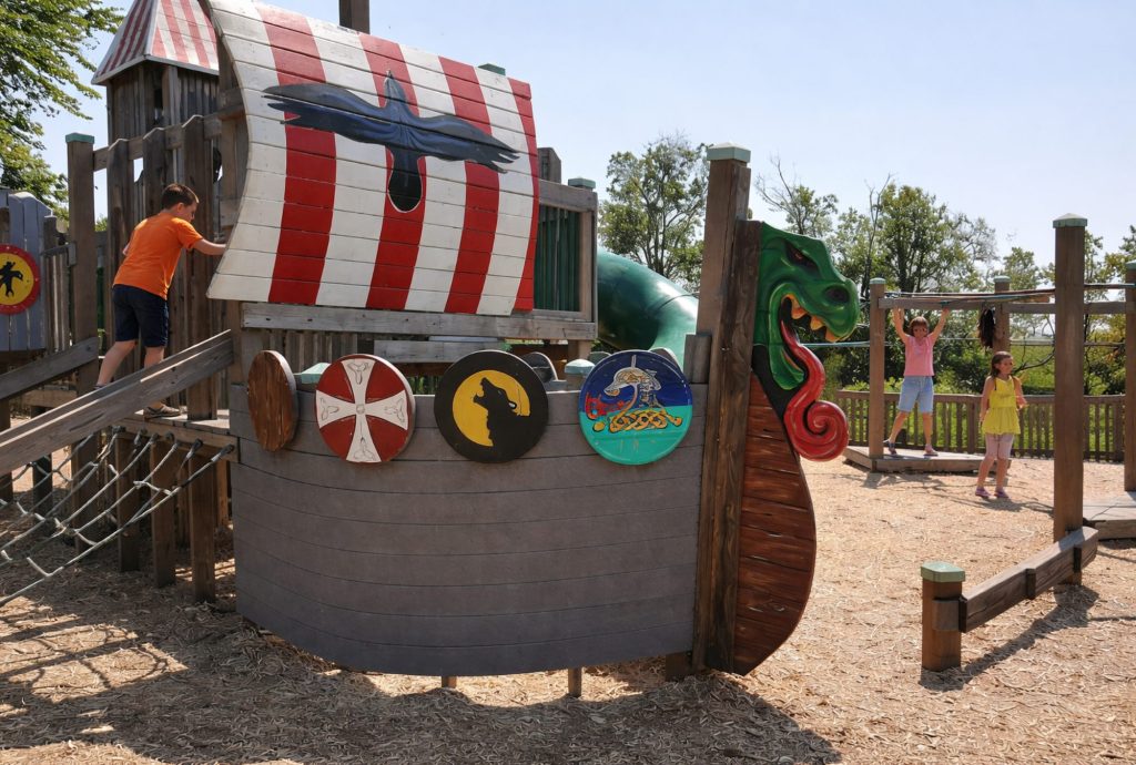 Kids playing @ Freedom Park